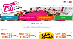 Desktop Screenshot of akcjalabirynt.pl